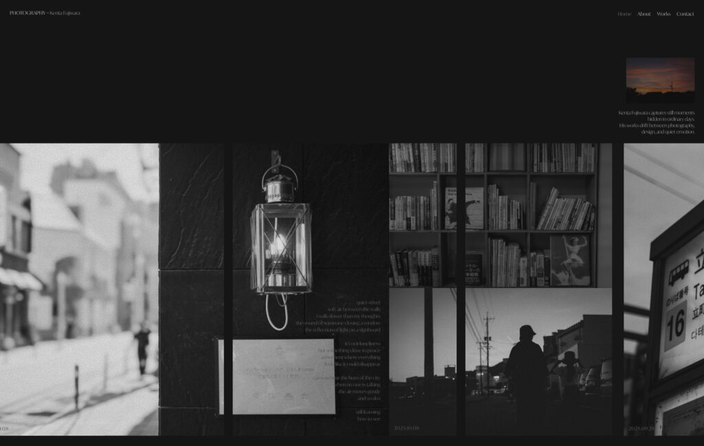 架空ポートフォリオ(フォトギャラリー)